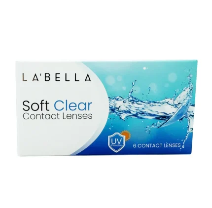 Labella Soft Clear Numaralı Şeffaf Aylık Lens