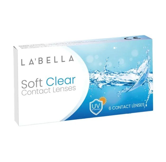 Labella Soft Clear Numaralı Şeffaf Aylık Lens - Görsel 2