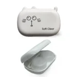 Soft Clear Beyaz Renk Lens Kabı