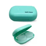 Soft Clear Green Lens Kabı