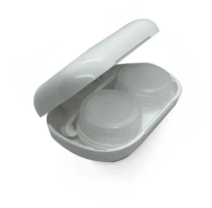 Soft Clear Beyaz Renk Lens Kabı - Görsel 3